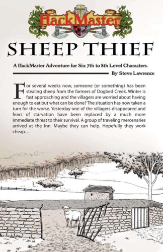HackMaster - Sheep Thief (PDF)